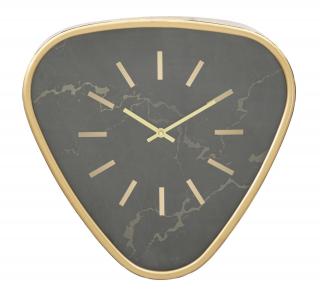 Nástěnné hodiny Mauro Ferretti Trius, 40x6x38 cm, černá/zlatá