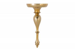Nástěnný zlatý konzolový stolek Barock Scala 80 cm