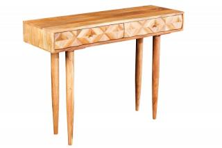 Přírodní dřevěný stůl Alpine 100 cm