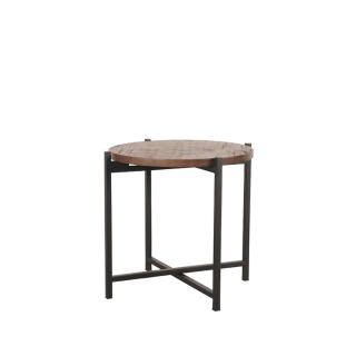 Rohový stůl Side table Dox - Espresso - Wood