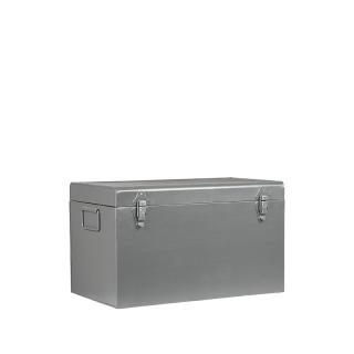 Šedý kovový úložný box Vint S
