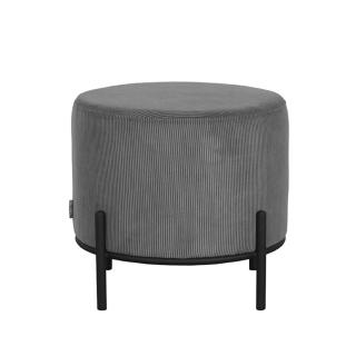 Taburet Pouf Troy - Grey - Ribcord