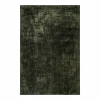 Tmavě zelený koberec Malvaram 200x300 cm