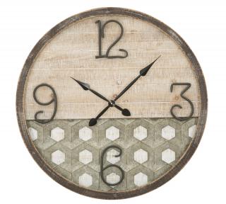 Vícebarevné kovové nástěnné hodiny Mauro Ferretti Maita, 80 cm
