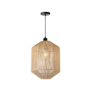 Závěsná lampa Hanging lamp Ibiza - Natural - Jute - 1-Lichts Cilinder
