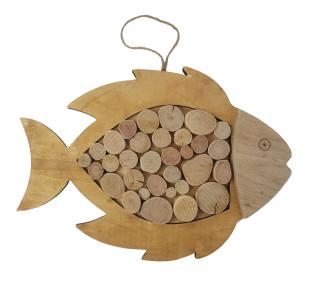 Závěsná ryba NATURE 42,5X2X28,5 cm