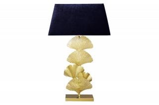 Zlatá stolní lampa Gingko 75 cm