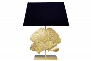 Zlatá stolní lampa Ginkgo 60 cm