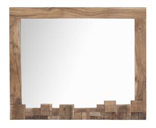 Zrcadlo Mauro Ferretti Nuram ze dřeva akácie 90x2,5x75 cm