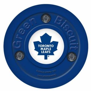 Stickhandling PUK - GREEN BISCUIT Toronto Maple Leafs