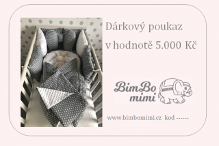 Dárkový poukaz 5.000,-