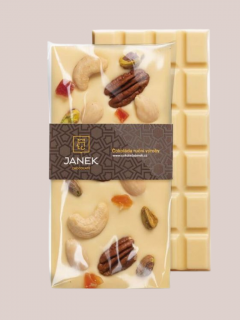 Bílá čokoláda  Jankova pečeť  | Janek Chocolate | Dárkovec