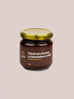 Cibulové chutney s čokoládou a chilli | JANEK CHOCOLATE