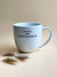 Poslední gentleman - český porcelánový hrnek | Dárkovec