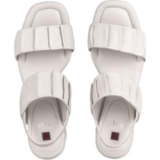 Dámské sandálky na podpatku Högl 3-105810-1200 creme Velikost: 36, Barva: bílá