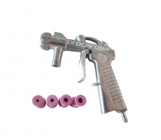 Pískovací pistole včetně trysek k pískovacímu boxu Procarosa PROFI90, PROFI220-I a PROFI350
