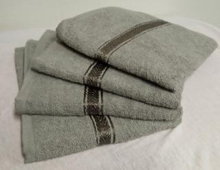 Ručník Soft šedý