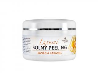 Solný peeling banán a kramel