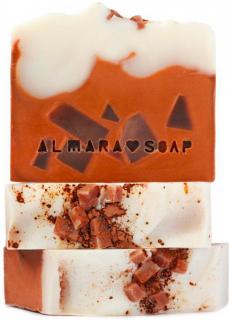 ALMARA SOAP Choco Cookie (Designové ručně vyrobené mýdlo s vůní čokoládových sušenek)