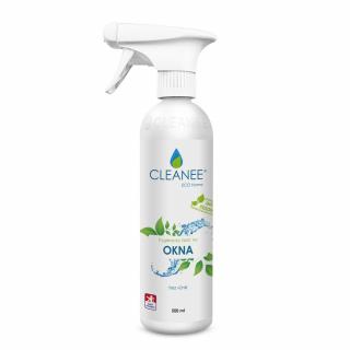 CLEANEE ECO Home hygienický čistič na OKNA 500ml (ve vratném obalu)