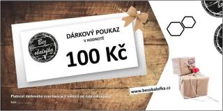 Dárkový voucher v hodnotě 100 Kč