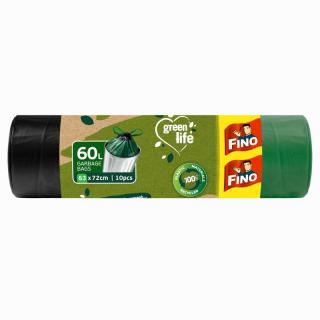 FINO Pytle na odpadky zatahovací Green Life - 60 l (18ks)