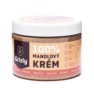 Mandlový krém křupavý 100 %, 500 g (Jemný krém je vyrobený z najemno umletých pražených mandlí, pro správnou křupavost jsme přidali i pár větších kousků. Mandlový krém si dejte jen tak na lžičce nebo přidejte do ranní kaše.)