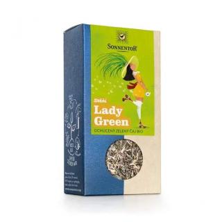 Svěží Lady Green, 90 g (Ochucený zelený čaj bio (obsahuje kofein))