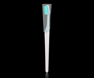 Zubní kartáček TIO, ultrasoft, ledovcově modrý (Vyrobený z rostlin)