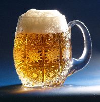 PŮLITR broušený  600 ml (BEER MUG )