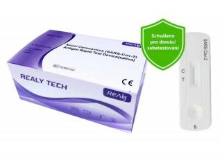 Hangzhou Realy Tech Novel Coronavirus SARS-Cov-2 Antigen Rapid Test Device saliva 200 ks