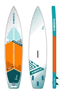 Paddleboard Kiboko Roketi 320 MW windSUP  + Pumpa Kiboko + Batoh Kiboko + Středová ploutev