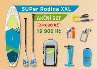 SUPER RODINA XXL  Safari JUMBO MW + Pumpa + Batoh Kiboko + 2x karbonové pádlo s plastovým listem + leash + vak + pouzdro  na telefon