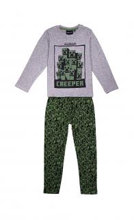 MINECRAFT chlapecké pyžamo CREEPER Velikost: 116
