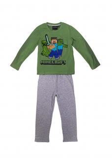 MINECRAFT chlapecké pyžamo STEVE Velikost: 116