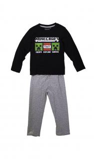 MINECRAFT chlapecké pyžamo TNT CREEPER Velikost: 116