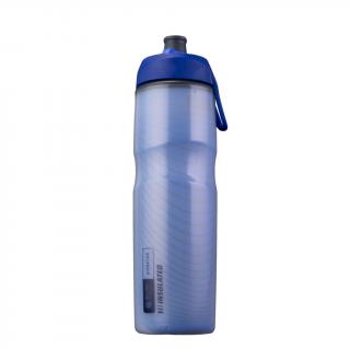 BlenderBottle plastová láhev na vodu Hallex insulated Blue 710 ml