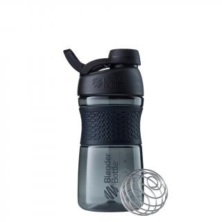 BlenderBottle plastový šejkr Sportmixer Twist Black 590 ml