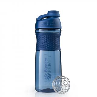 BlenderBottle plastový šejkr Sportmixer Twist Navy 828 ml