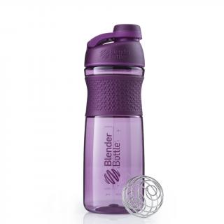 BlenderBottle plastový šejkr Sportmixer Twist Plum 828 ml