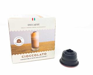 Kávové kapsle O’CCAFFÉ Cioccolato – 16 ks kapsúl DOLCE GUSTO