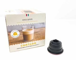 Kávové kapsle O’CCAFFÉ Cortado – 16 ks kapsúl DOLCE GUSTO