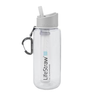 LifeStraw plastový filtrační láhev Go 2-Stage Clear 1000 ml