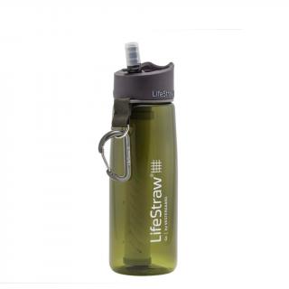 LifeStraw plastový filtrační láhev Go 2-Stage Green 650 ml