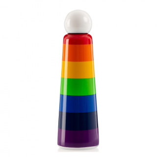 LUND LONDON nerezová termo láhev do školy Skittle Bottle Jumbo 750ml - Rainbow