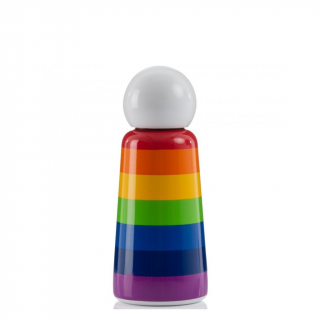 LUND LONDON nerezová Termo láhev do školy Skittle Bottle Mini 300ml - Rainbow