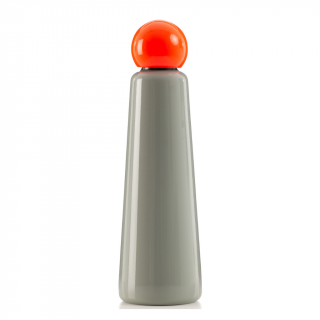 LUND LONDON nerezová Termo láhev Skittle Bottle Jumbo 750ml Light Grey & Coral