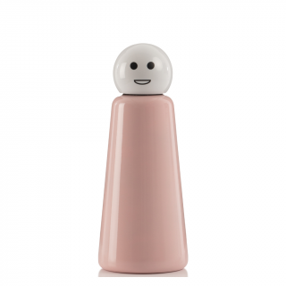 LUND LONDON nerezová Termo láhev Skittle Bottle Original 500ml - Pink & White Smile