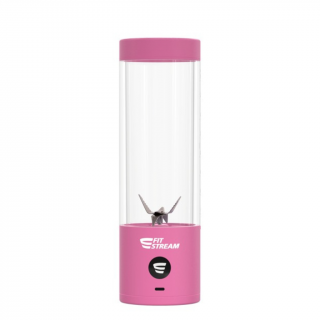 Mixér FitStream Pro, přenosný, USB nabíjecí - Pink 475 ml