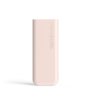 Silikonový obal na láhev na vodu Memobottle Slim Silicone Sleeve - Pale Coral 450 ml